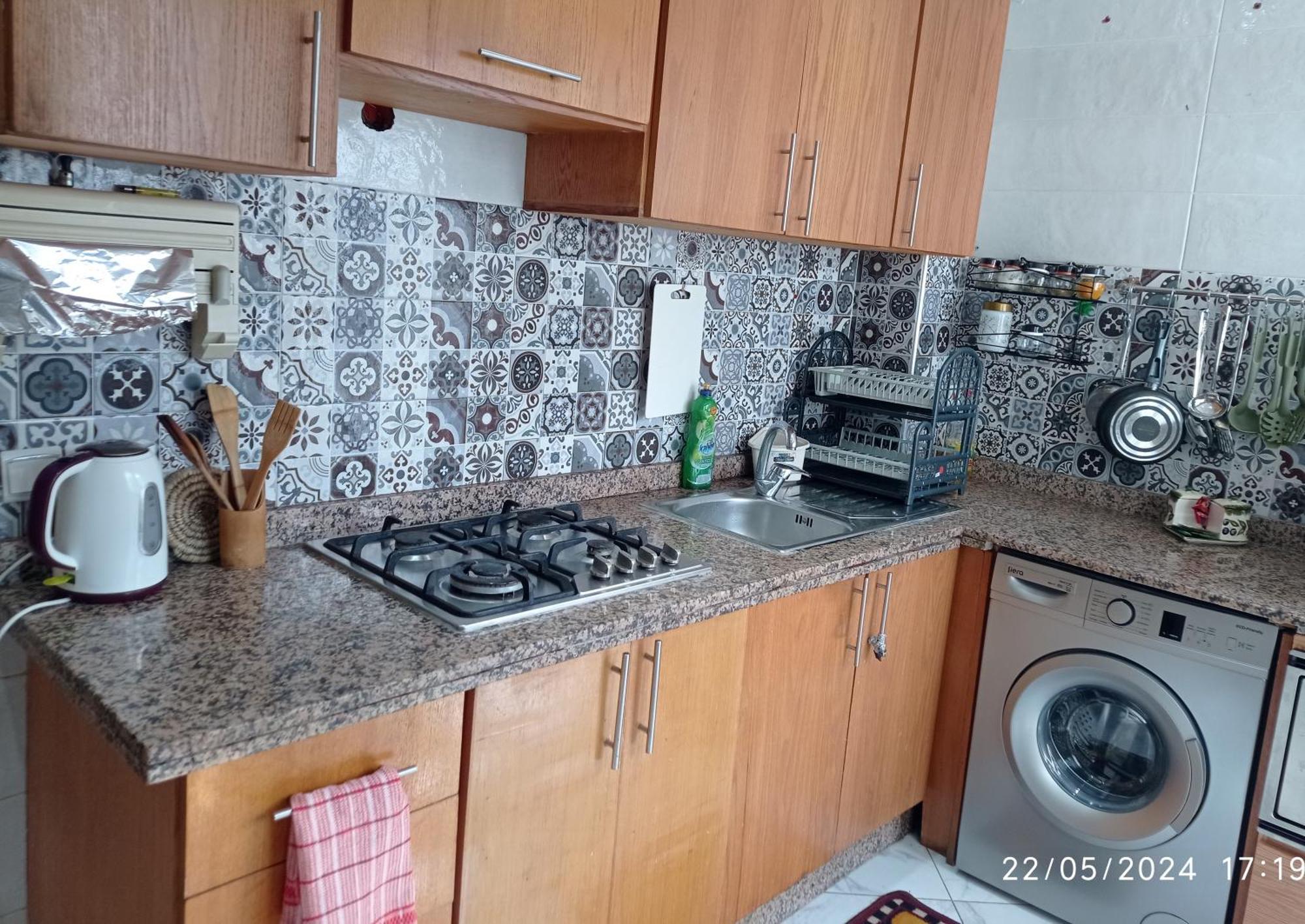 Sala Al Jadida - Appartement Meuble A 5 Min De Technopolis Et 13 Min De L'Aeroport Oulad Yakoub Buitenkant foto